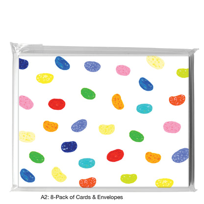 Jelly Beans, Greeting Card (8658)