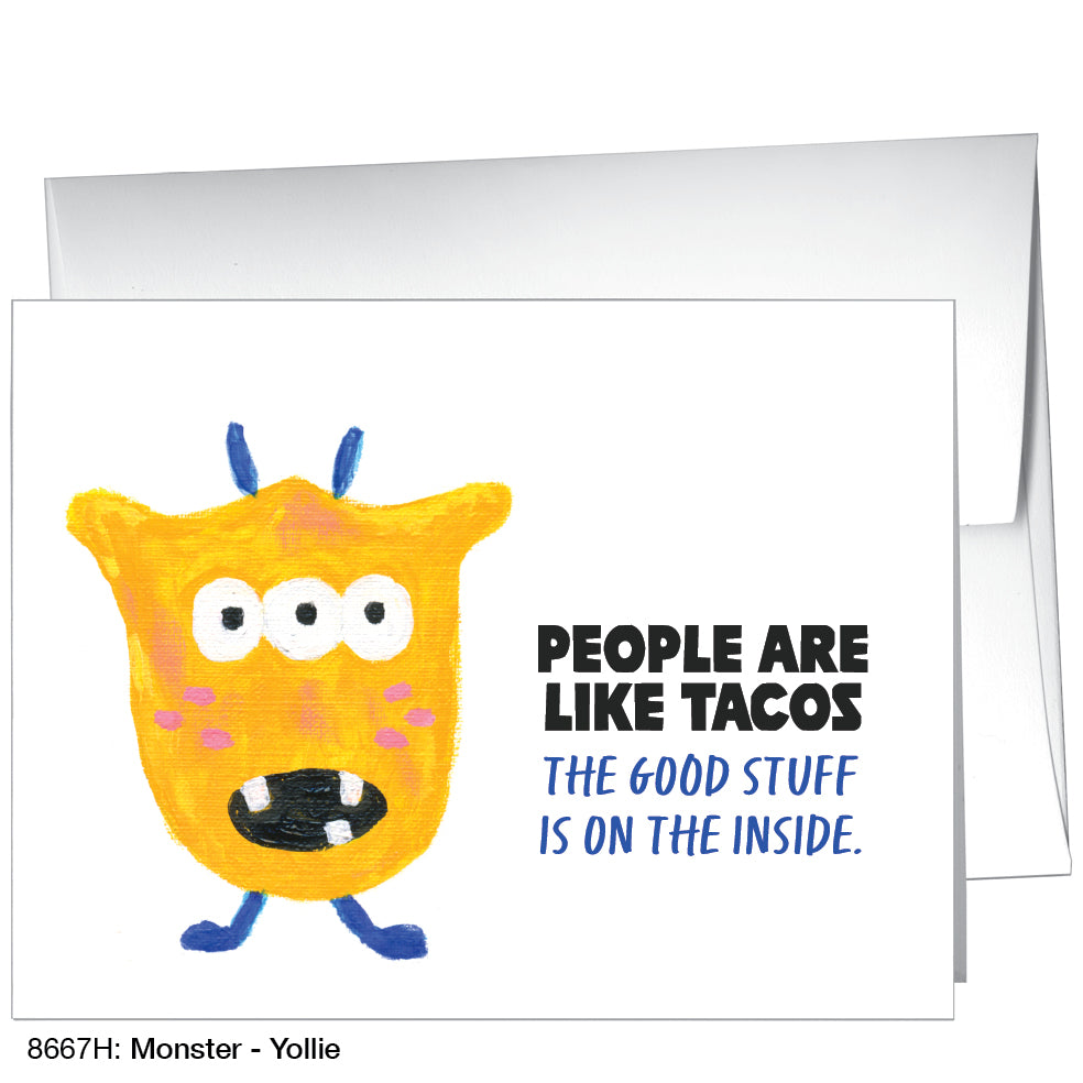 Monster - Yollie, Greeting Card (8667H)