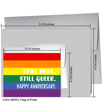 Flag of Pride, Greeting Card (8685Q)