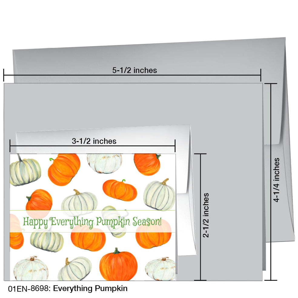 Everything Pumpkin, Greeting Card (8698)