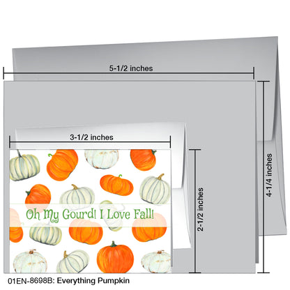 Everything Pumpkin, Greeting Card (8698B)