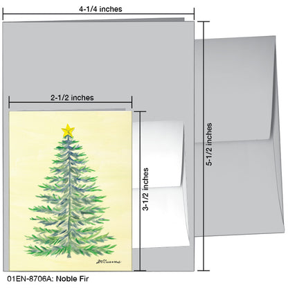 Noble Fir, Greeting Card (8706A)