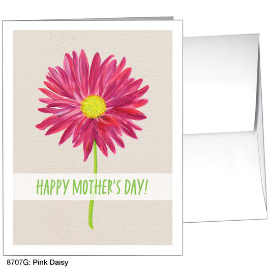 Pink Daisy, Greeting Card (8707G)