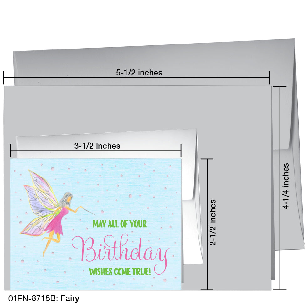 Fairy, Greeting Card (8715B)