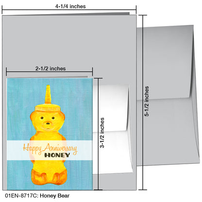 Honey Bear, Greeting Card (8717C)