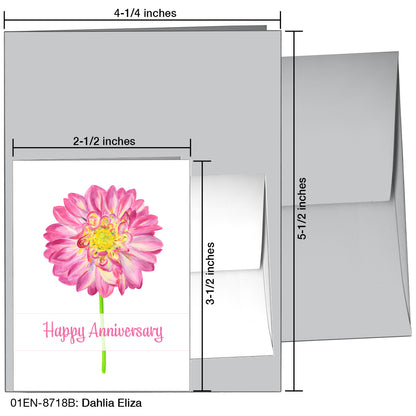 Dahlia Eliza, Greeting Card (8718B)