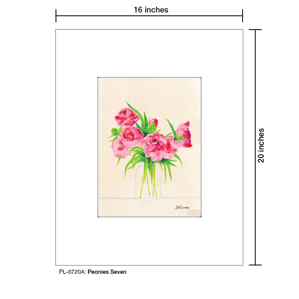 Peonies Seven, Print (#8720A)