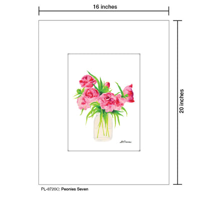 Peonies Seven, Print (#8720C)