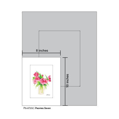 Peonies Seven, Print (#8720C)