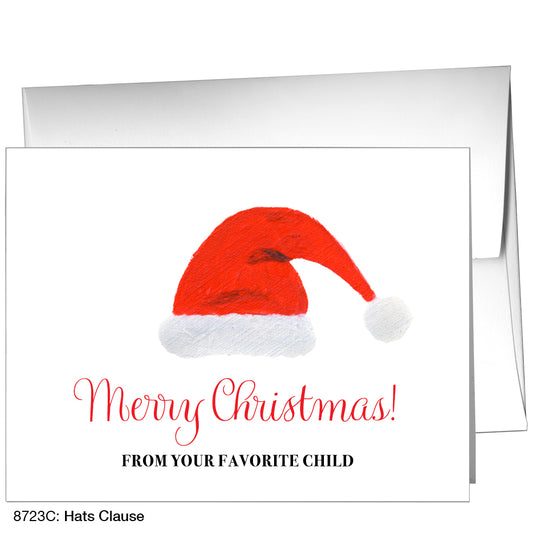 Hats Clause, Greeting Card (8723C)