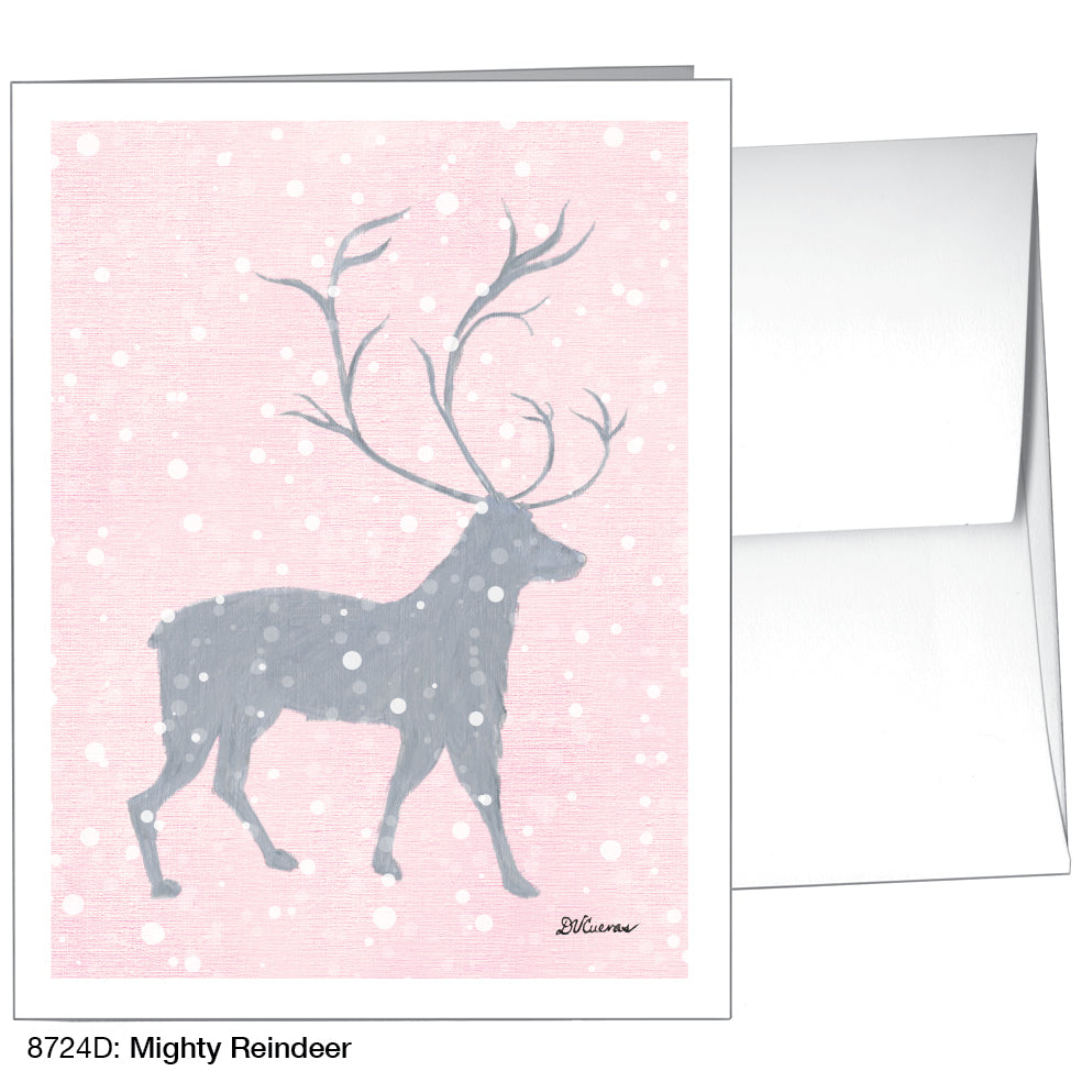 Mighty Reindeer, Greeting Card (8724D)