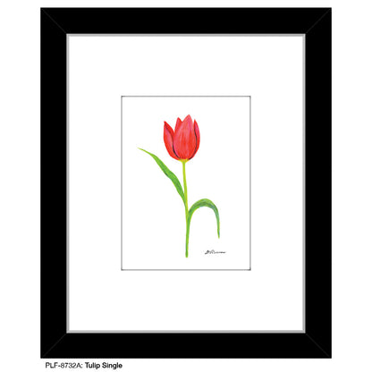 Tulip Single, Print (#8732A)