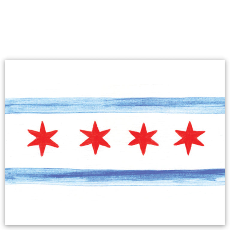 Flag of Chicago, Sticker (8736A-C)