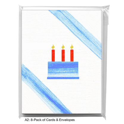 Flag of Chicago, Greeting Card (8736DA)