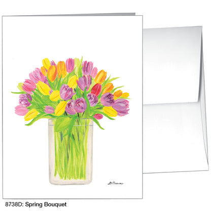 Spring Bouquet, Greeting Card (8738D)