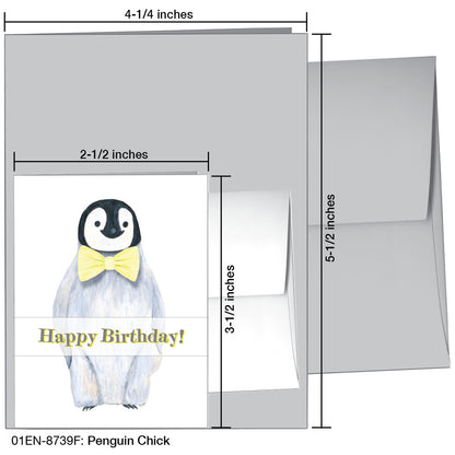 Penguin Chick, Greeting Card (8739F)