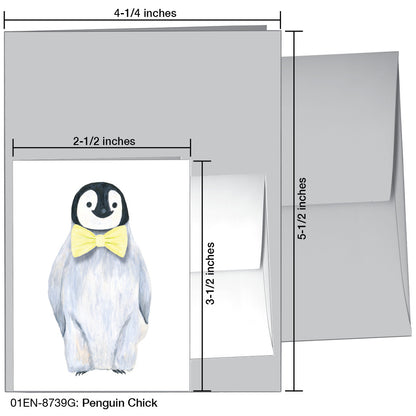 Penguin Chick, Greeting Card (8739G)