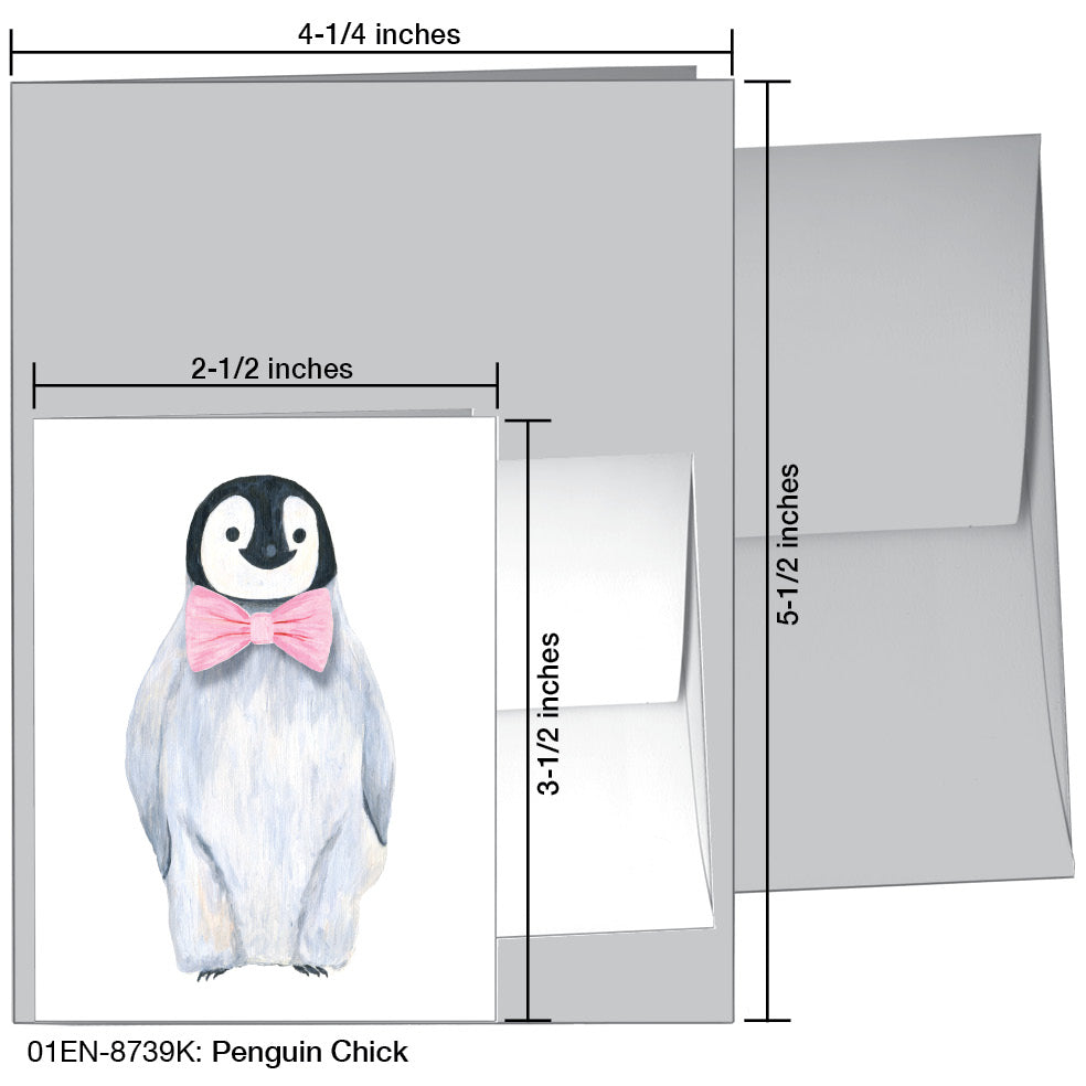 Penguin Chick, Greeting Card (8739K)