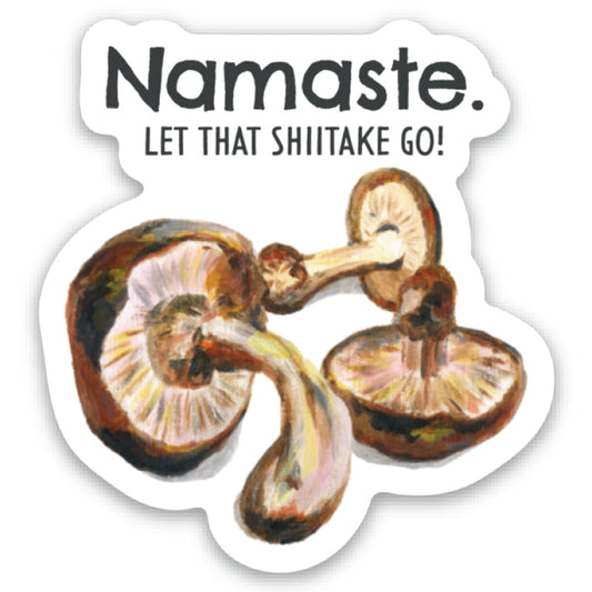 Mushrooms Shiitake, Sticker (8740B)