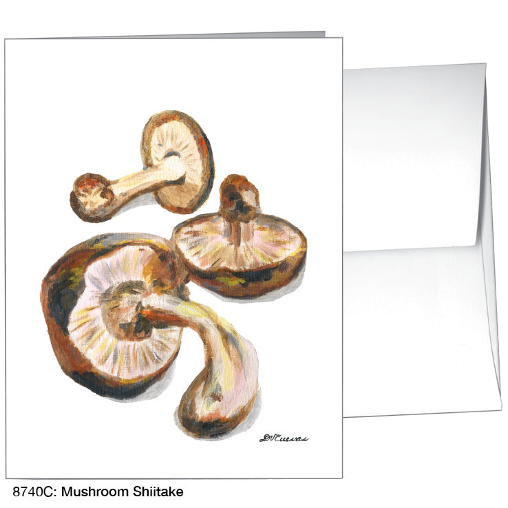 Mushroom Shiitake, Greeting Card (8740C)