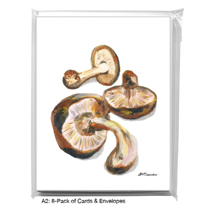 Mushroom Shiitake, Greeting Card (8740C)