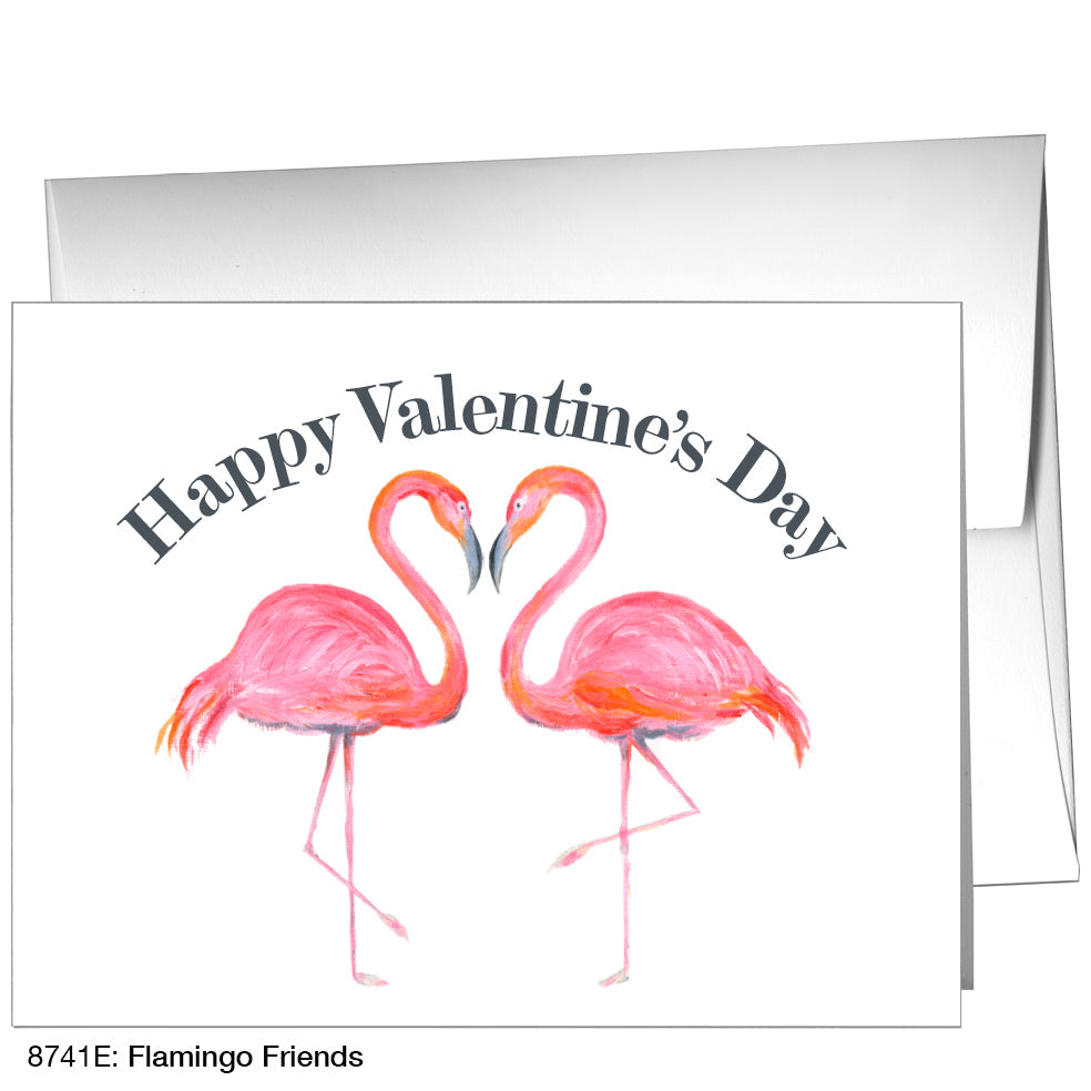 Flamingo Friends, Greeting Card (8741E)