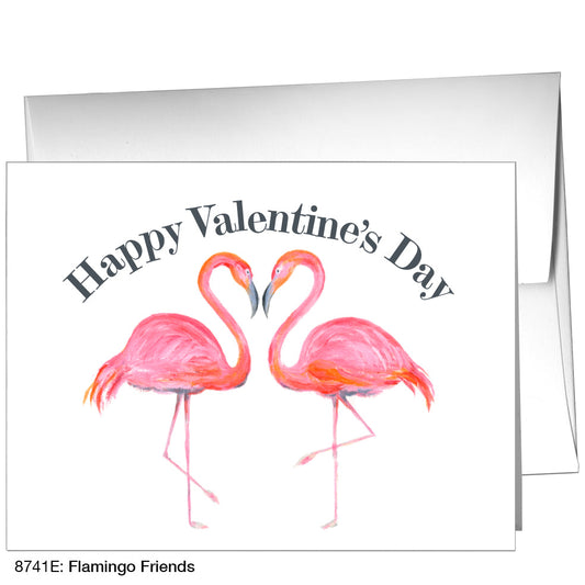 Flamingo Friends, Greeting Card (8741E)