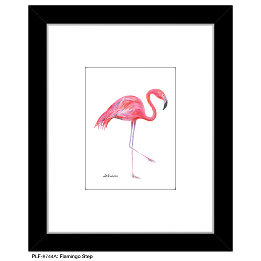 Flamingo Step, Print (#8744A)