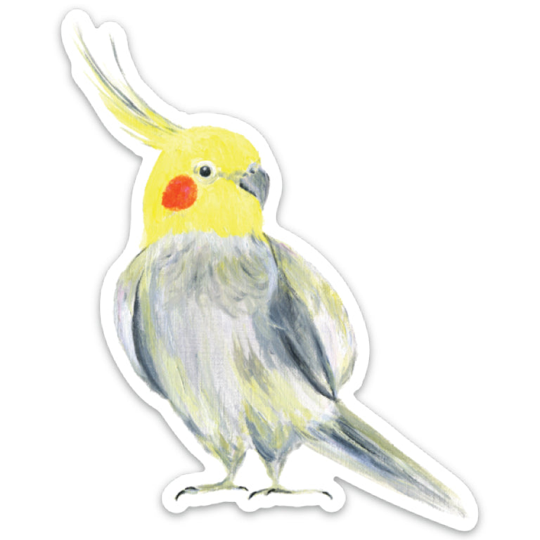 Cockatiel, Sticker (8745A)