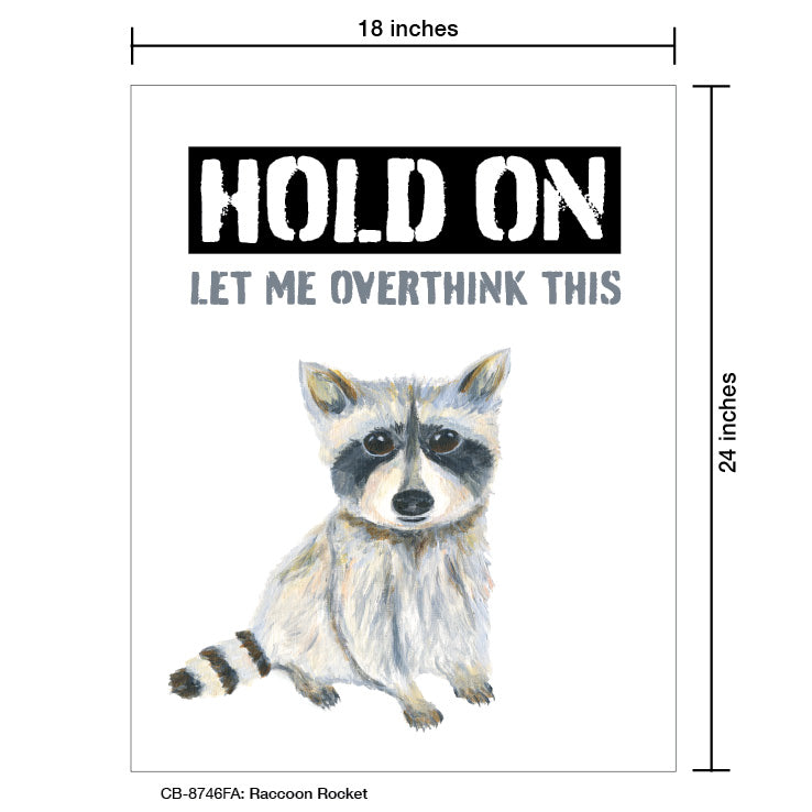 Raccoon Rocket, Card Board (8746FA)