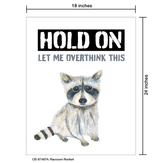 Raccoon Rocket, Card Board (8746FA)