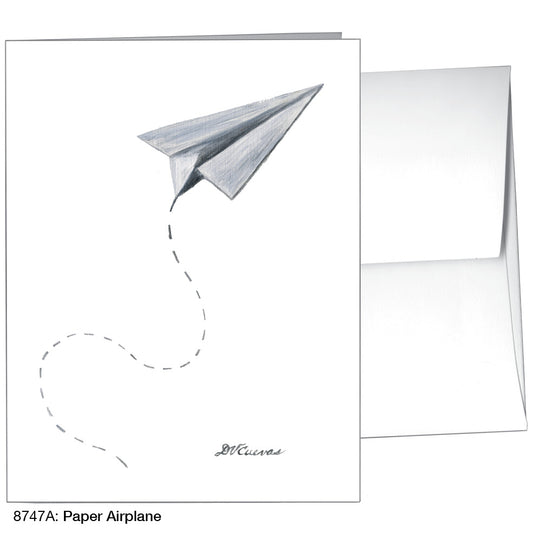 Paper Airplane, Greeting Card (8747A)