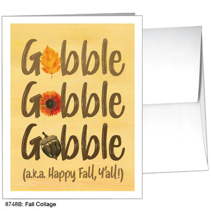 Fall Collage, Greeting Card (8748E)