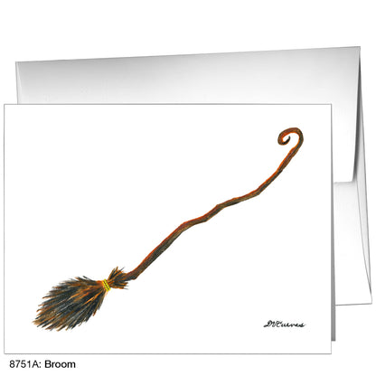 Broom, Greeting Card (8751A)