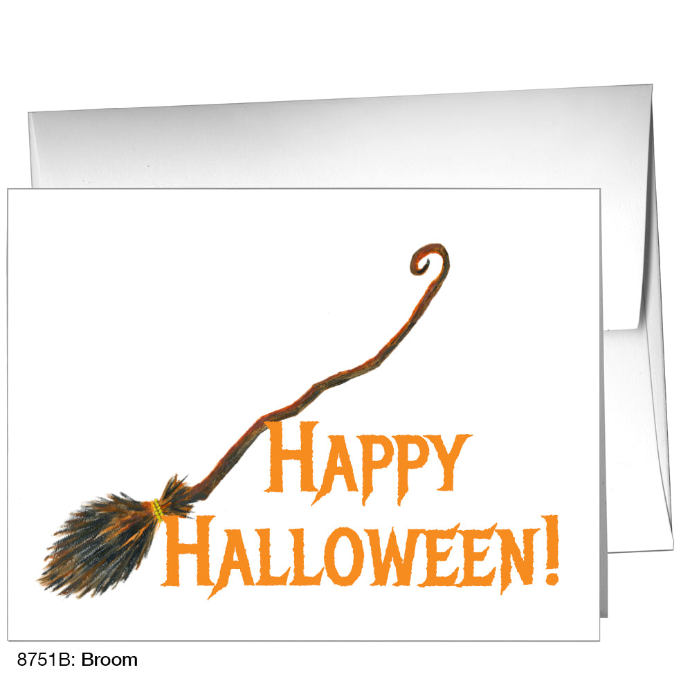 Broom, Greeting Card (8751B)