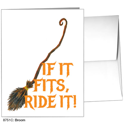 Broom, Greeting Card (8751C)