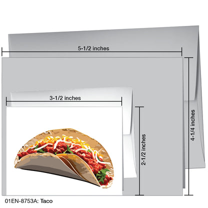 Taco, Greeting Card (8753A)