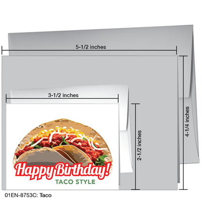 Taco, Greeting Card (8753C)