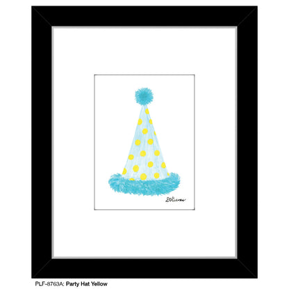 Party Hat Yellow, Print (#8763A)