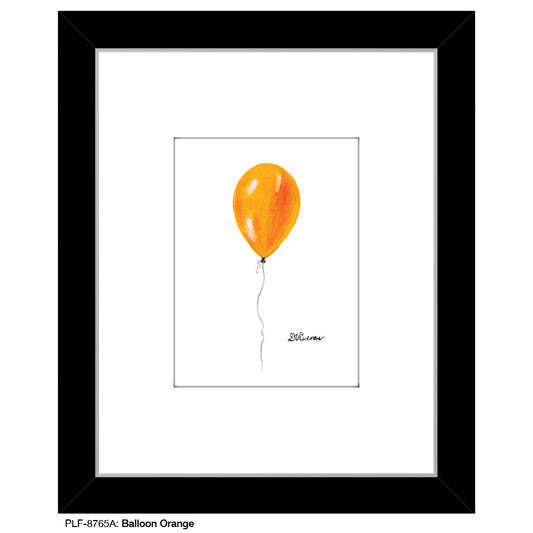 Balloon Orange, Print (#8765A)