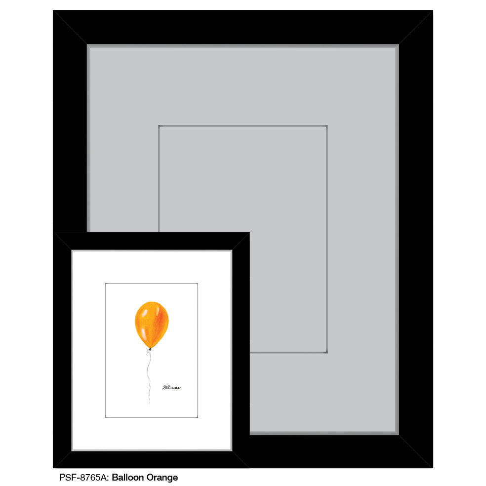 Balloon Orange, Print (#8765A)