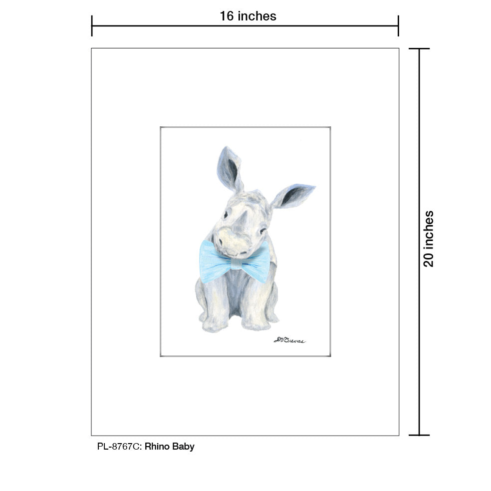 Rhino Baby, Print (#8767C)