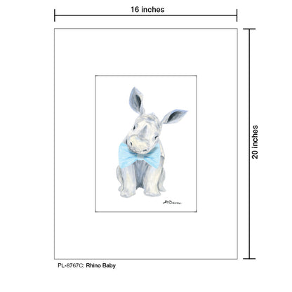 Rhino Baby, Print (#8767C)