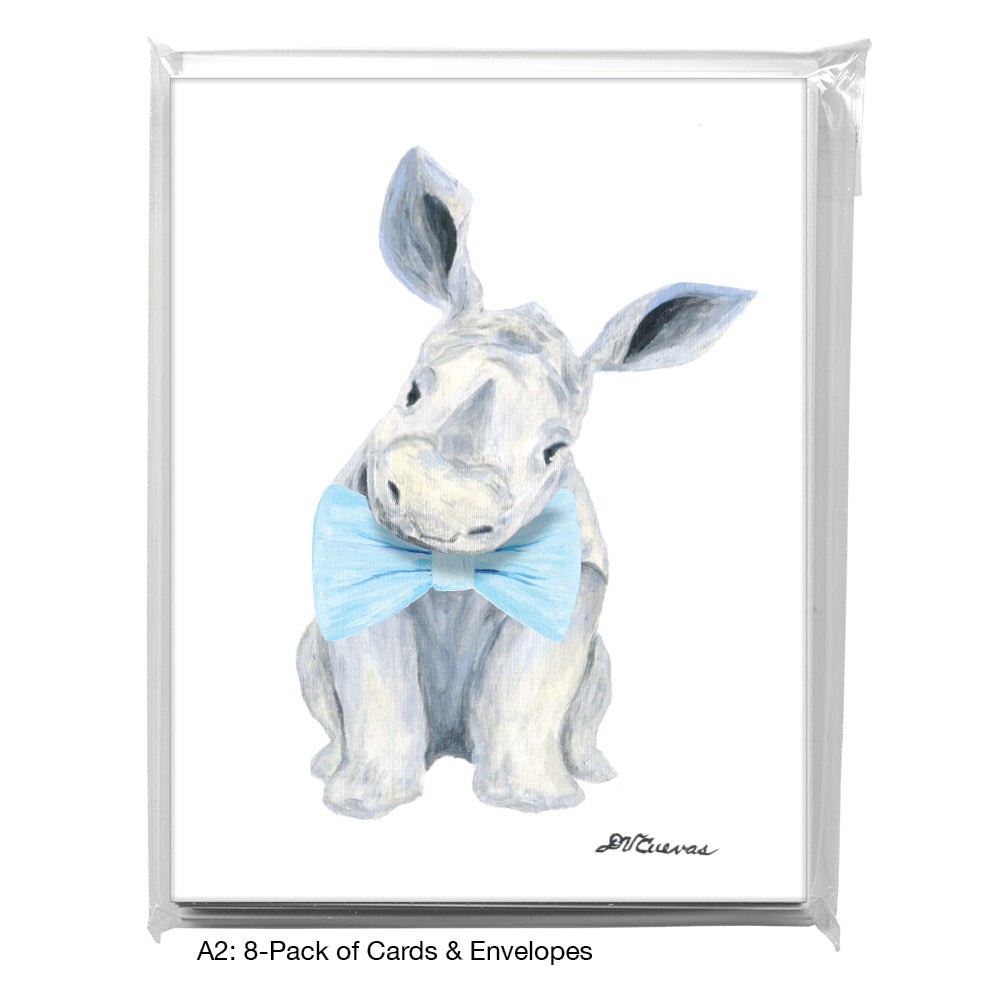 Rhino Baby, Greeting Card (8767C)