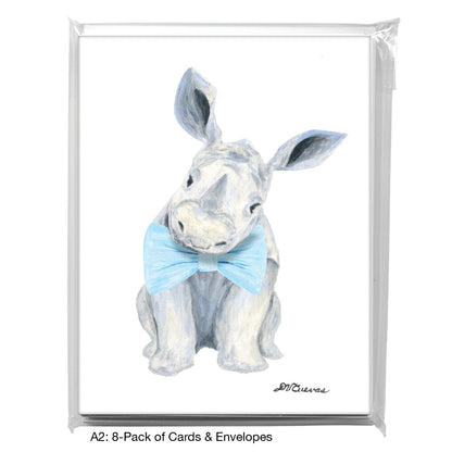 Rhino Baby, Greeting Card (8767C)