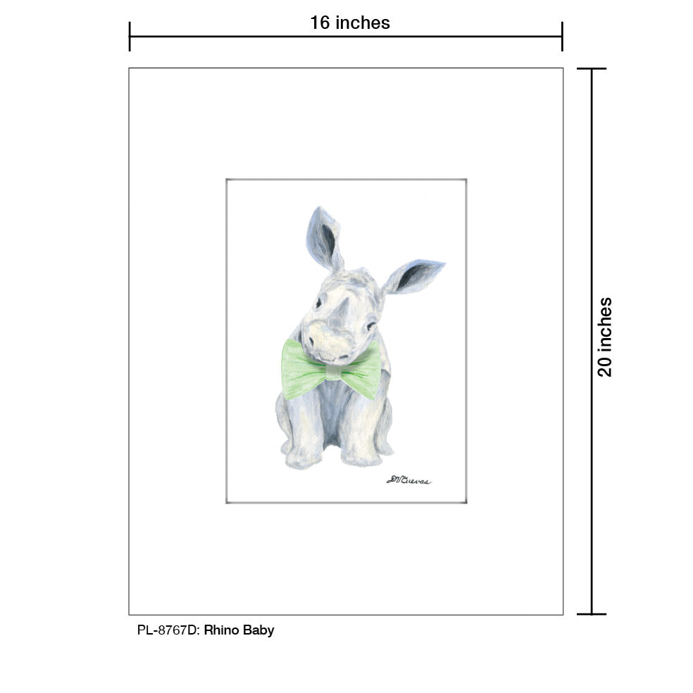 Rhino Baby, Print (#8767D)