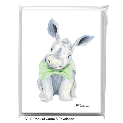 Rhino Baby, Greeting Card (8767D)