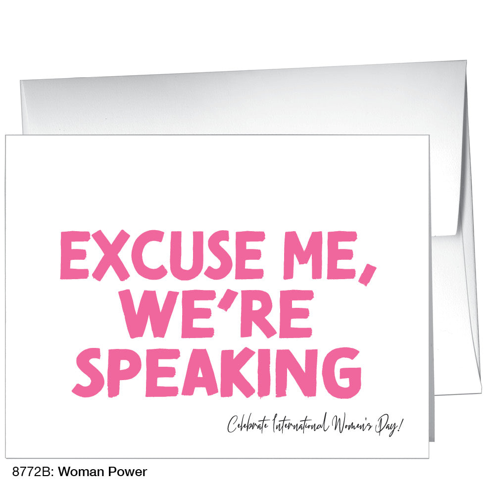 Women Power, Greeting Card (8772B)