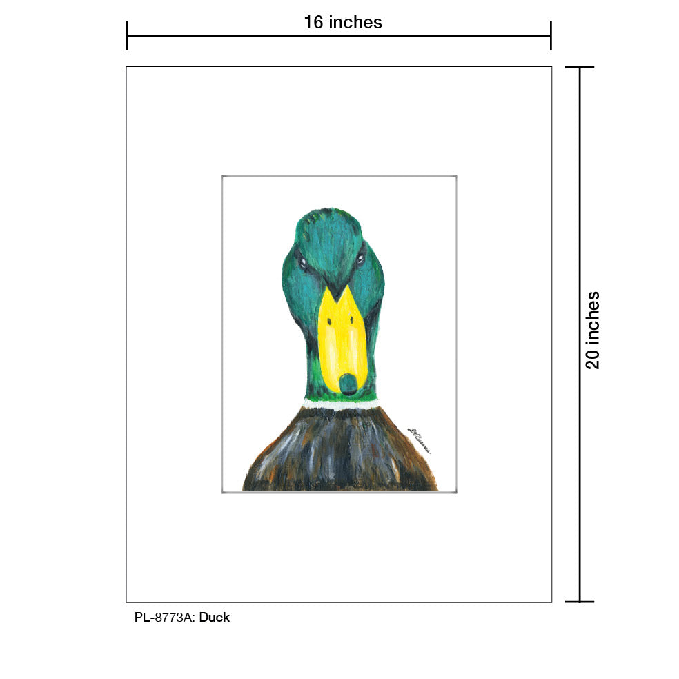 Duck, Print (#8773A)