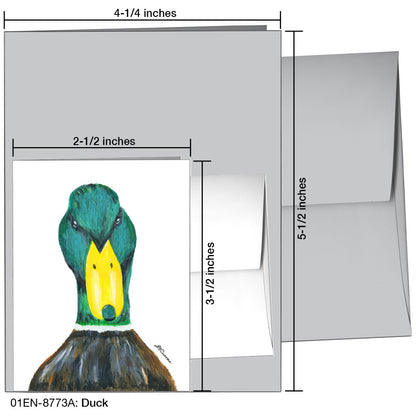 Duck, Greeting Card (8773A)